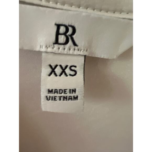 BR Banana Republic The Everyday 100% Silk Shirt Button Up Blouse Satiny Size XXS - Picture 4 of 8